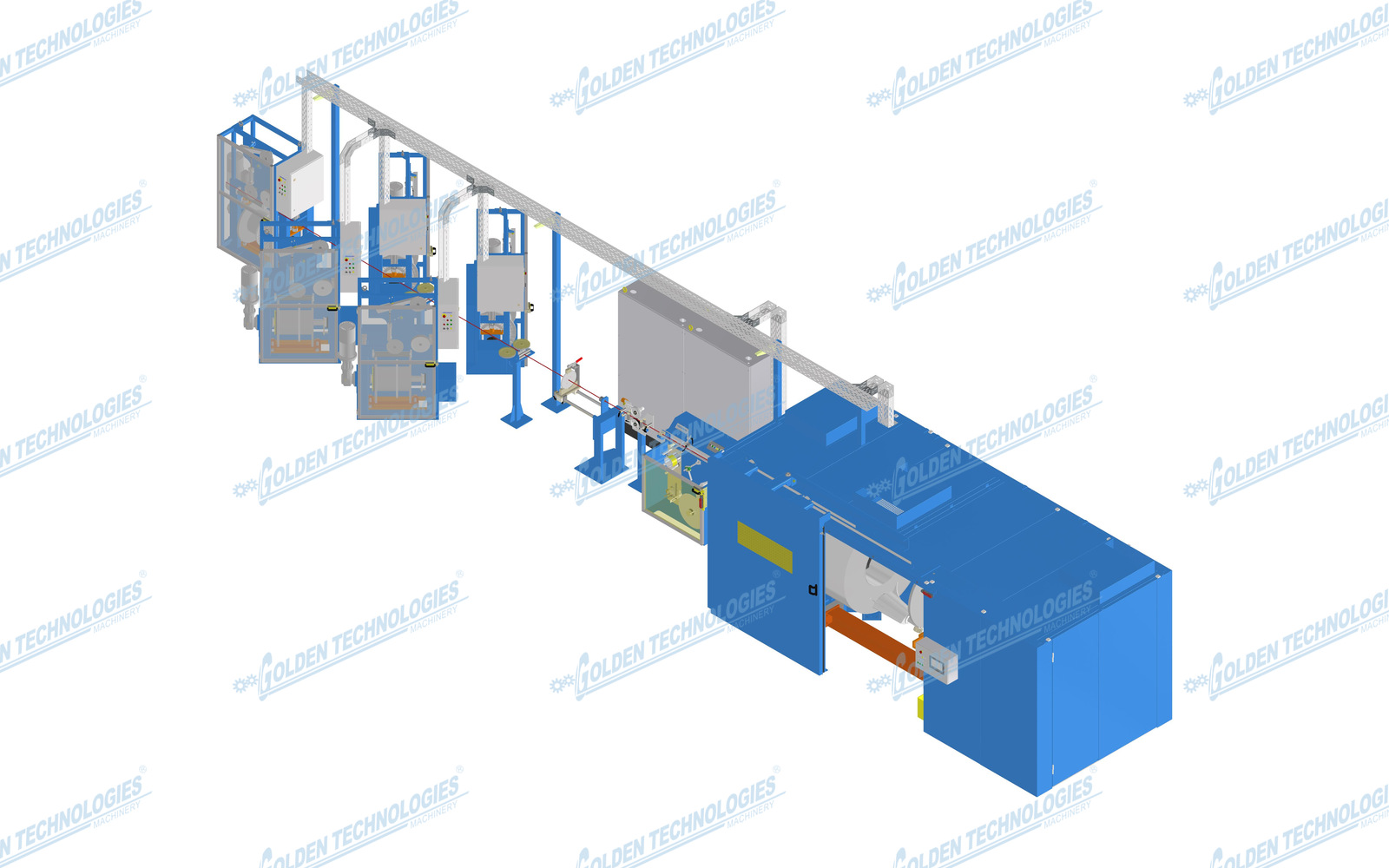 Single twisting line ST1000 1000 mm
