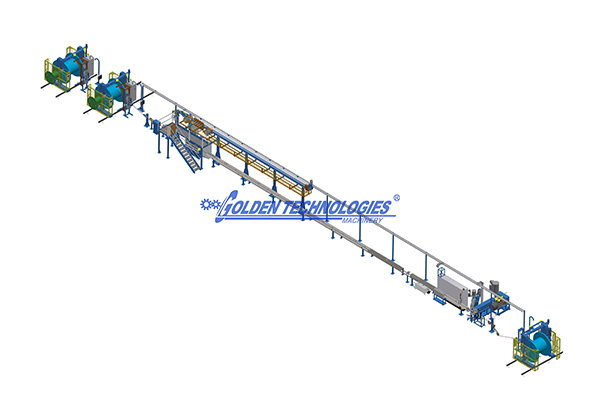 Jacketing line